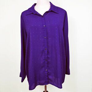 George Purple Women's Blouse